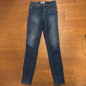 MADEWELL HIGH RISE SKINNY SIZE 28 TALL